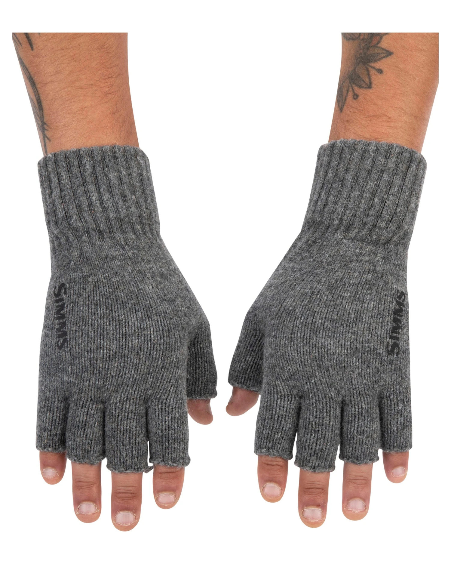 Simms Wool Half Finger Glove - Image 2