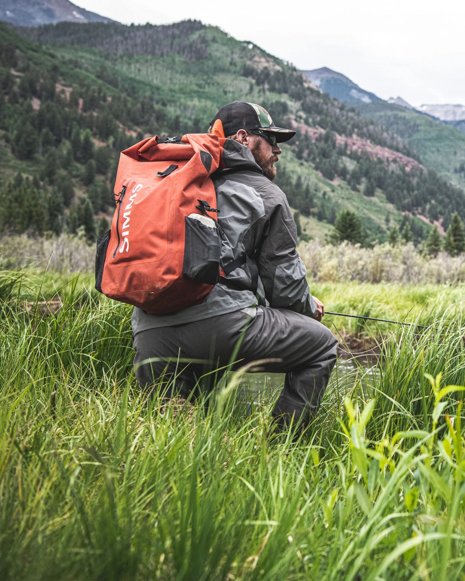 Simms Dry Creek Rolltop Backpack - Image 4