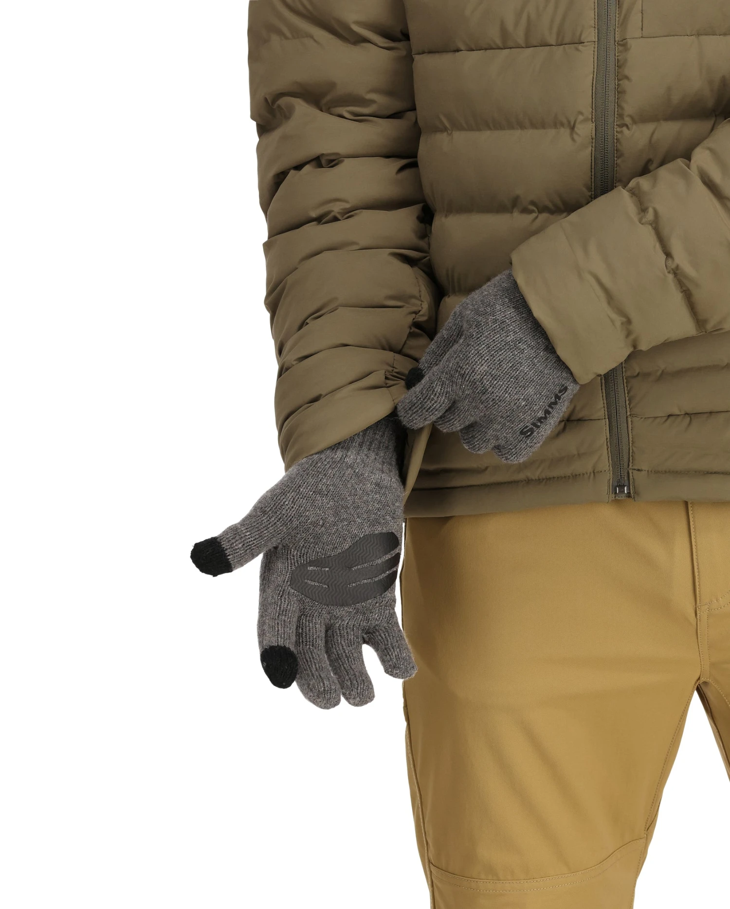 Simms Wool Full Finger Glove - Image 4