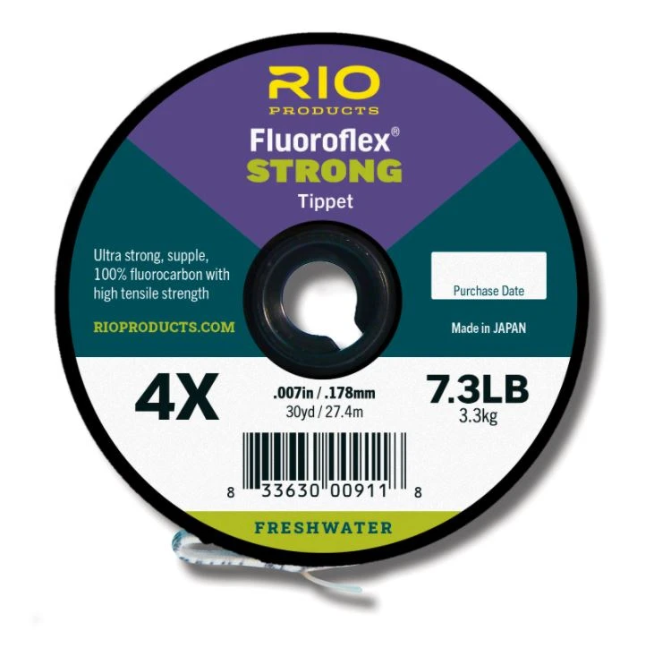 RIO Fluoroflex STRONG Tippet // 0X - 7X